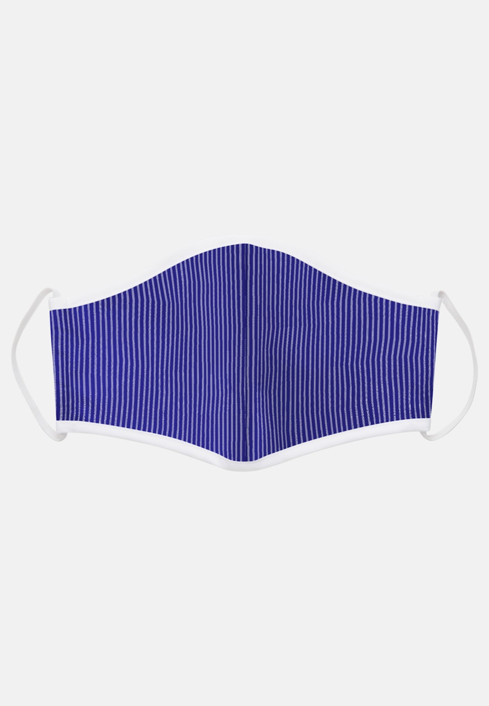 5er-Pack Mund-Nasen-Masken aus 100% Baumwolle in Mittelblau | Seidensticker Onlineshop