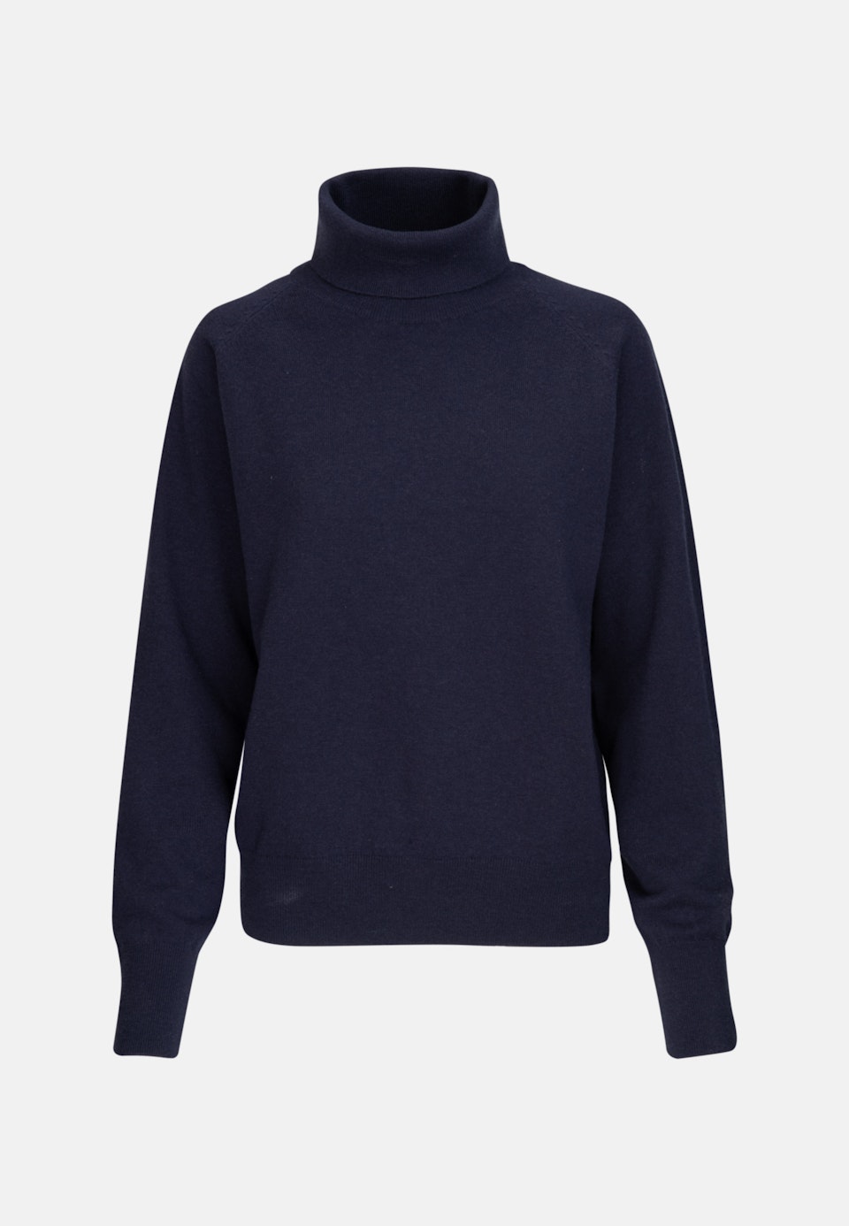 Rollkragen Pullover aus 100% Wolle in Dunkelblau | Seidensticker Onlineshop
