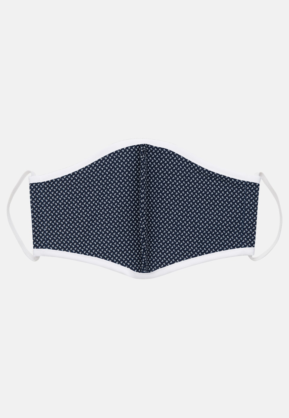 10er-Pack Mund-Nasen-Masken aus 100% Baumwolle in Dunkelblau | Seidensticker Onlineshop