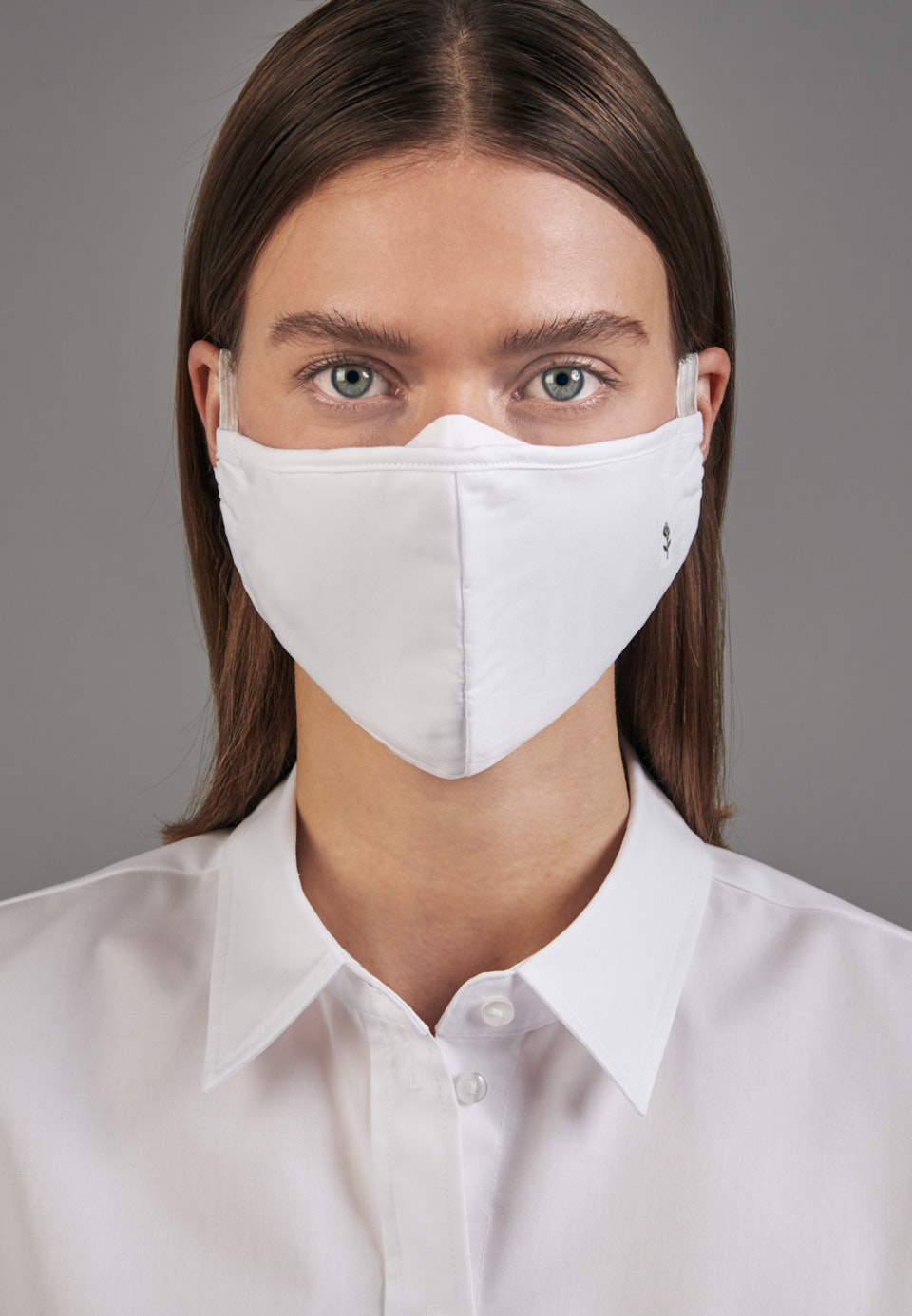 10er-Pack Mund-Nasen-Masken aus 100% Baumwolle in Weiß | Seidensticker Onlineshop
