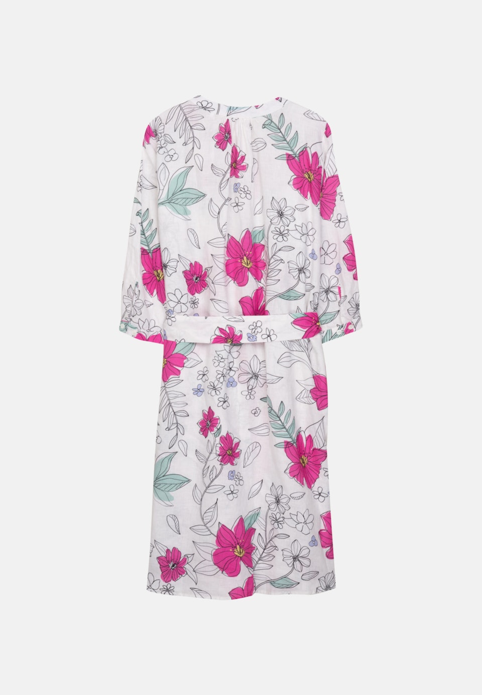 Leinen Midi Kleid in Rosa/Pink | Seidensticker Onlineshop