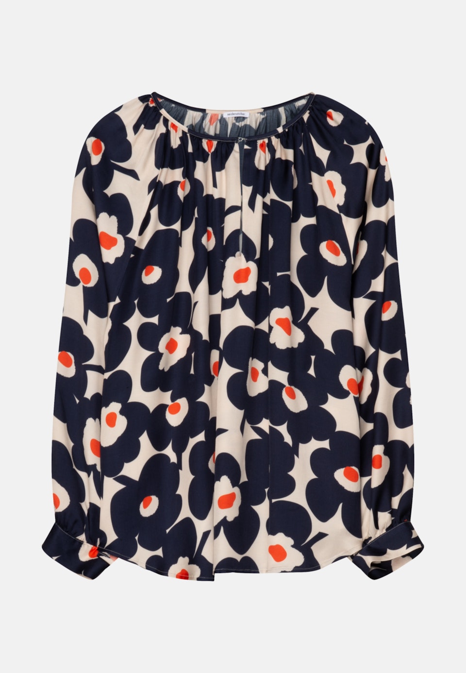 Satin Shirtbluse in Ecru | Seidensticker Onlineshop