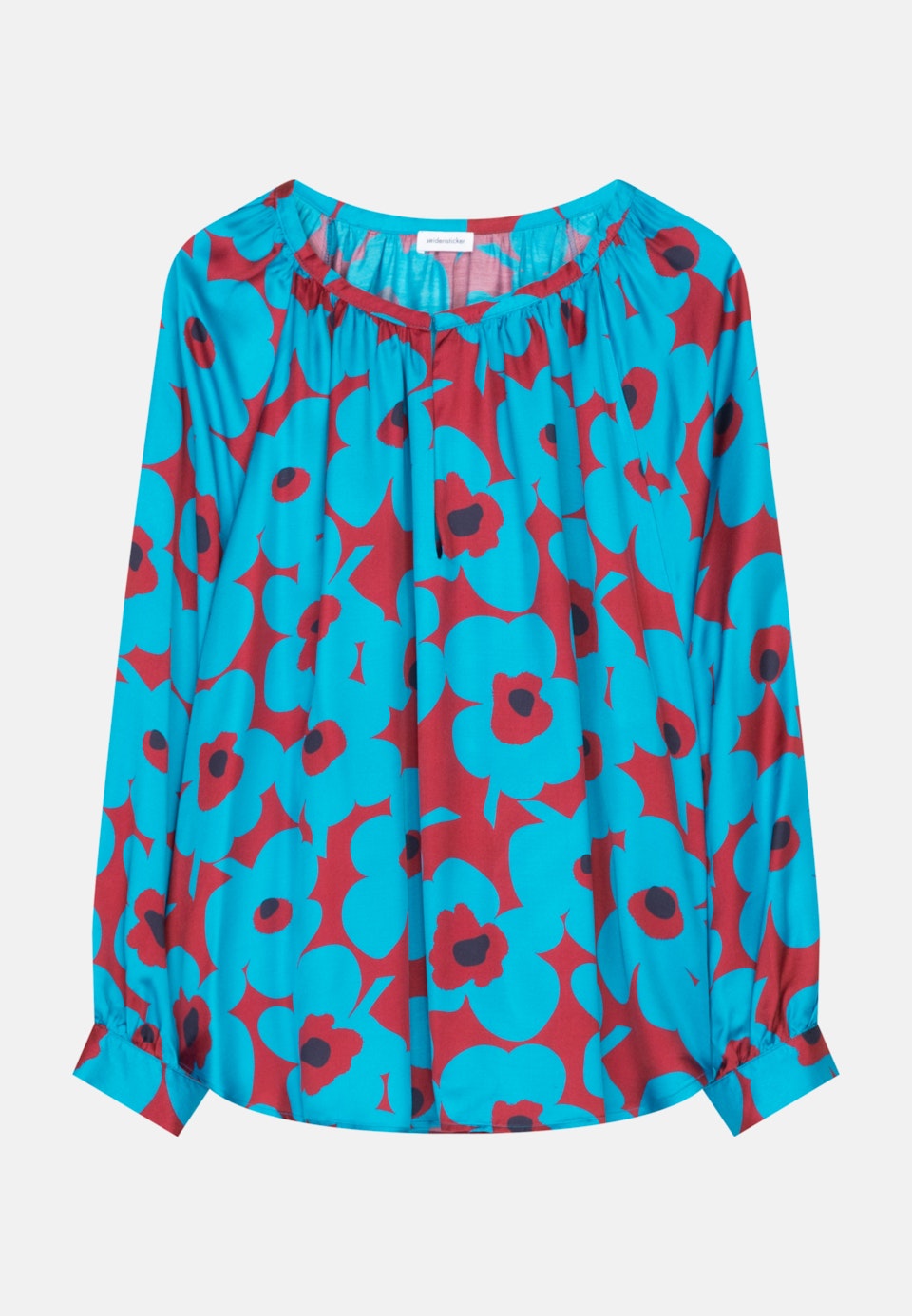 Satin Shirtbluse in Rot | Seidensticker Onlineshop