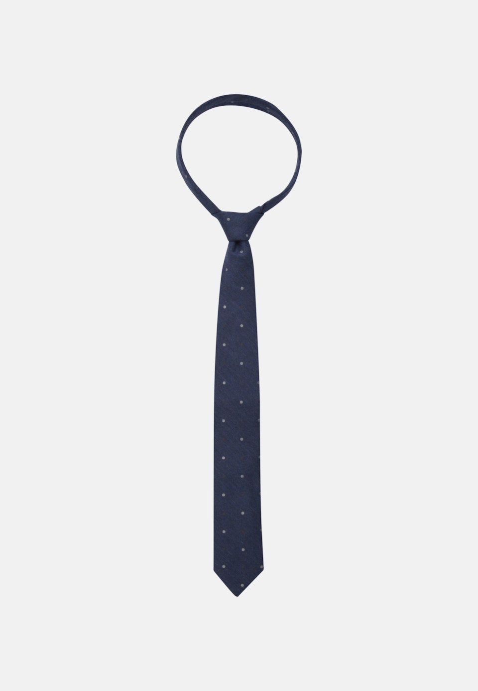 Krawatte aus Seidenmischung 7 cm Breit in Dunkelblau | Seidensticker Onlineshop
