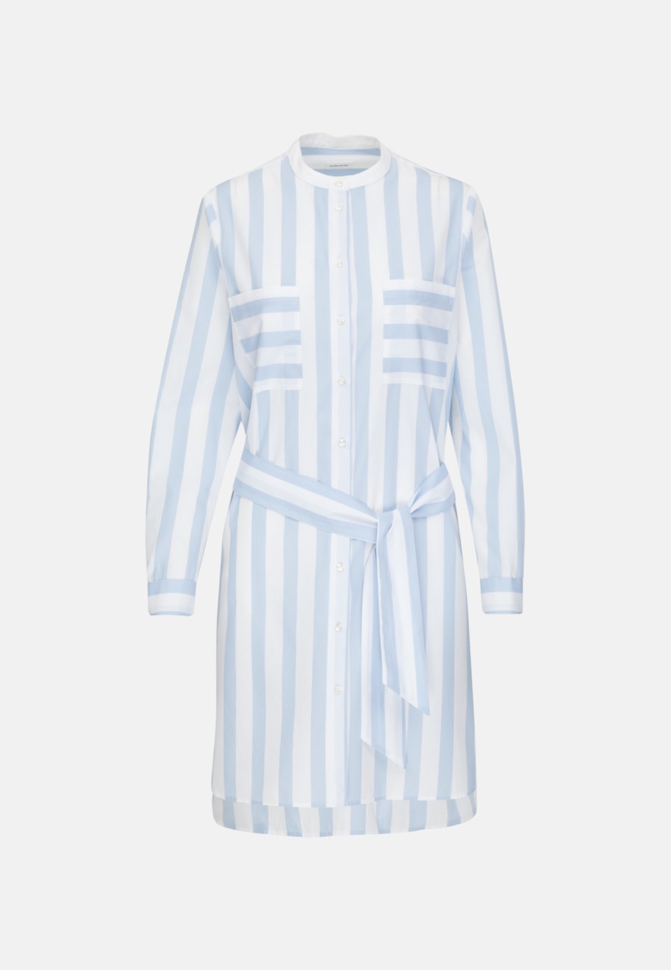 Popeline Midi Kleid aus 100% Baumwolle in Hellblau | Seidensticker Onlineshop