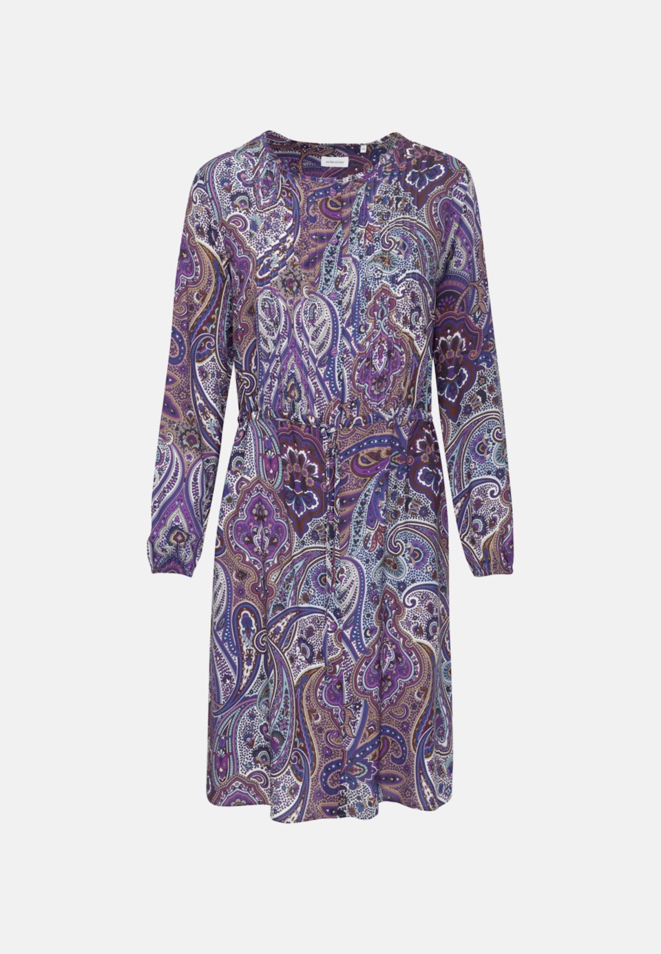 Voile Midi Kleid aus 100% Viskose in Lila | Seidensticker Onlineshop